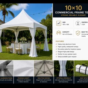 Commercial Frame Tent